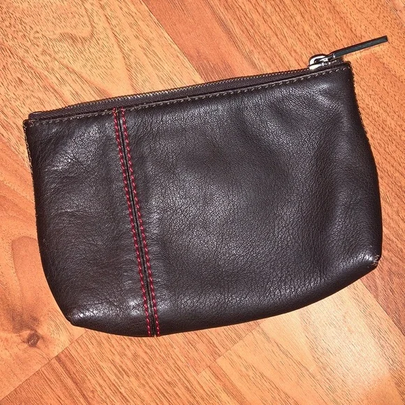 Authentic Super Rare Celine Eurodyssey 100 Lire Coin Leather Pouch